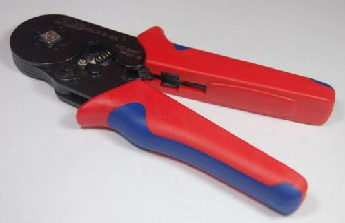 1PC Mini -Type Self-Adjustable Crimping Plier Four-sided ferrules crimp AWG23-10