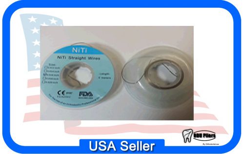 NITI STRAIGHT SUPER ELASTIC ARCHWIRES SPOOL 016 / 5M / Y5183116 / ORTHODENTALUSA