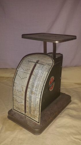 Vintage pelouze postal scale model n-4 4 lb. capacity for sale