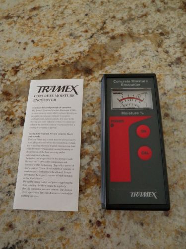 Tramex Concrete Moisture Encounter