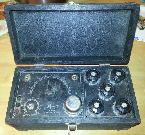 Vintage Readrite Signal Generator Model 554-A tube tester Estate find