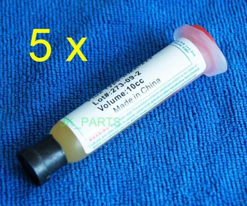 5pcs BGA SMD Soldering Paste Flux Grease,Volume 10cc, RMA-223