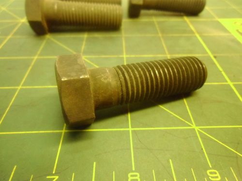 M16-2.0 X 50mm HEX HEAD CAP SCREW BOLTS DIN 933 CLASS 8.8 UNCOATED (4) #J54550