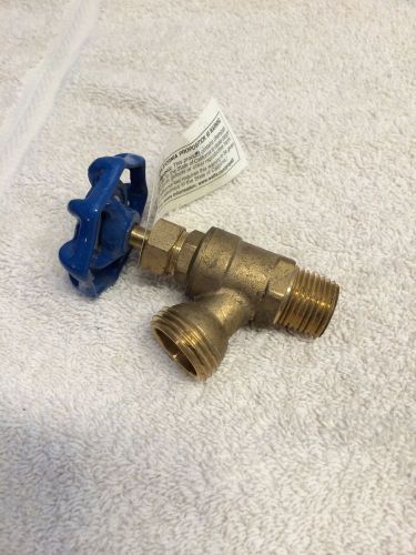 Watts 1/2&#034; BD1C Boiler Drain x 3/4&#034; Hose connector