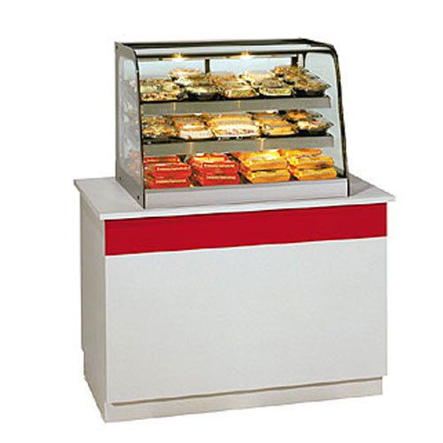 Federal CH4828 Display Case, Heated, Countertop, Curved Glass, 48&#034; Wide, Signatu