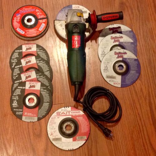 metabo 6&#034; grinder , Sander , Metal Cutting Working Heavy Duty Model