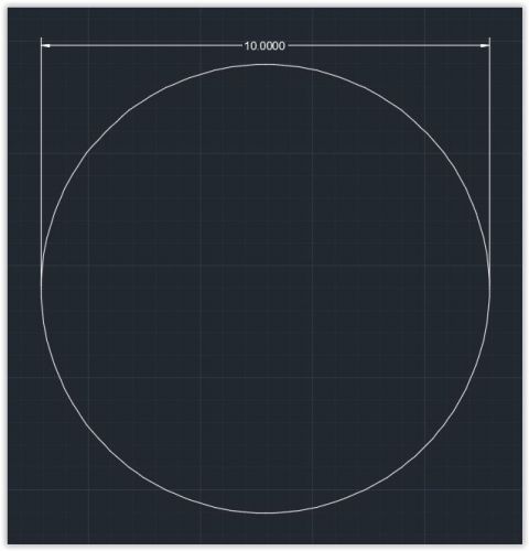 1pc Acrylic Plastic (Plexiglass) Circle - 1/4&#034; x 10&#034; Circle - Clear