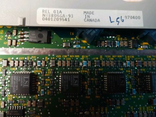 Nortel NTBB06GA-93 Fiber 6 Port Expansion Card (working pull)