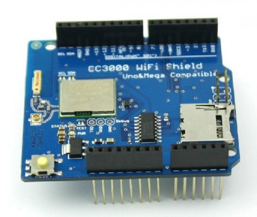 CC3000 WiFi Shield With SD Slot for Arduino R3 Mega 2560