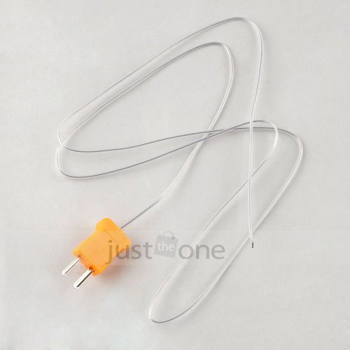 1 x 100cm Length Wire Teflon Line K - Type Thermocouple Sensor Temperature Probe