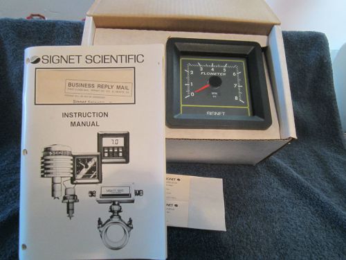 Signet Flometer P58440 -New in original box.