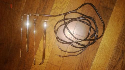 2 VTG 1926 E.S.I.CO 24Fr OBTURATORS SHEATHS &amp; CORD UROLOGY ENDOSCOPY CYSTOSCOPE