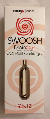 DiversiTech GGC-12 Drain Gun Cartridges SWOOSH Charles Gallo Brand 12 Pack