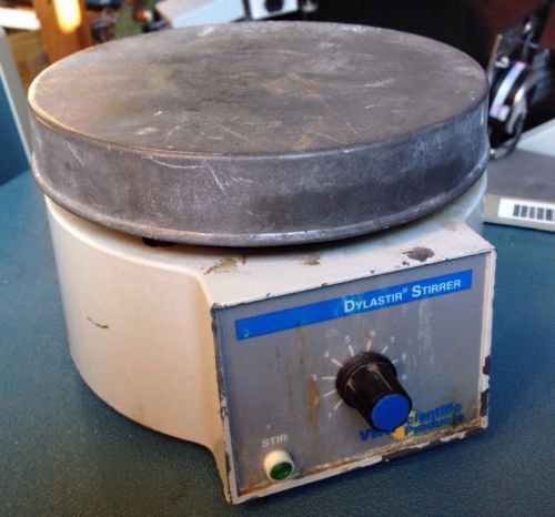 VWR Scientific Dylastir Lab 6.25 inch Plate Magnetic Stirrer Mixer 58955-250