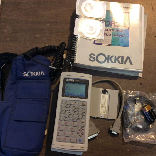 (1) sokkia sdr33 1mb data collector  kit genuine sdr 33 for sale