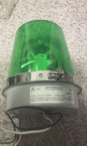 AdaptaBeacon Rotating Green Signaling Light 52G-N5-40WH