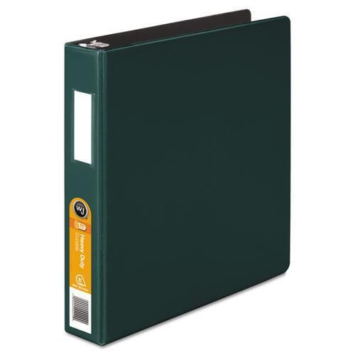 New wilson jones w384-34gpp heavy-duty no-gap d-ring binder with label holder, for sale