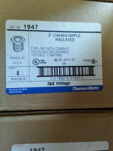 T&amp;B FITTINGS 1947-QTY. OF 50 -, RIGID/IMC CONDUIT FITTINGS, NEW