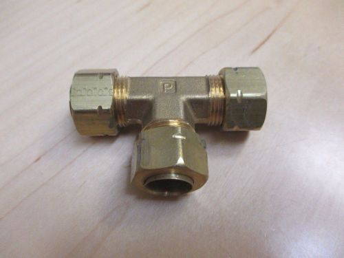 10-Pk. 1/2&#034; Brass Union Tee 164CA-8/ 6LF83