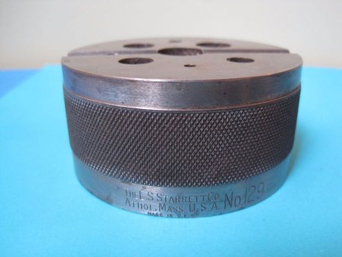 Starrett - No 129 - Round Bench Block - Machinist Tool