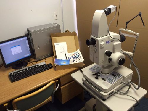 Topcon trc-50ex fundus camera w/ oscar topcon imagenet 2000 digital system for sale