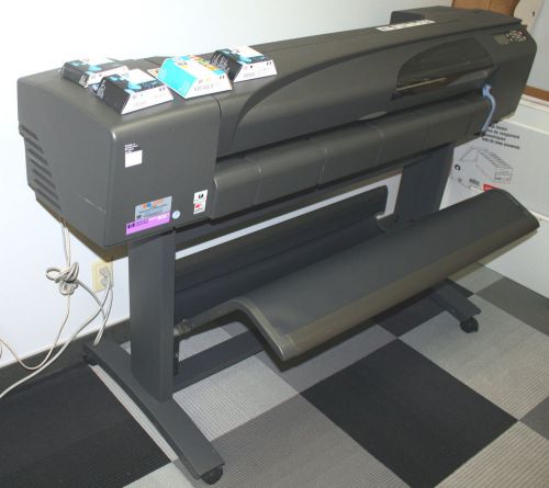 HEWLETT PACKARD DESIGNJET 800 PS PLOTTER OFFICE GRAPHICS DESIGN INKJET PRINTER