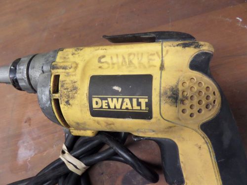 USED DEWALT DW252 VSR 7.8 AMP DRYWALL SCREW GUN/ DRILL, DRIVER