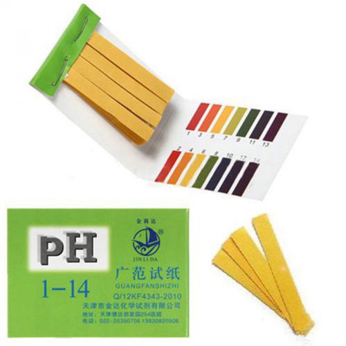 Mini 160 strips 1-14 full range ph paper water alkaline acid litmus tester paper for sale