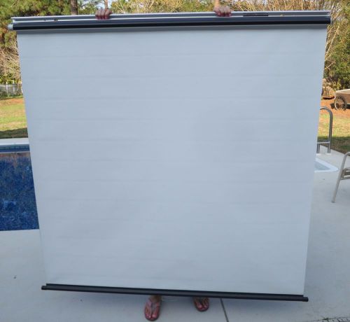 Draper Pull-Down Projector Screen  60&#034; x 60&#034; V Screen