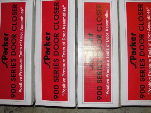 NEW S. PARKER 900 SERIES DOOR CLOSER BF-900-PB NIB POLISHED BRASS  Lot of 4