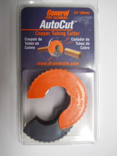 GENERAL AUTOCUT 3/4&#034; COPPER TUBING CUTTER ATC 34