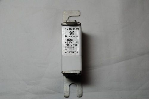 NEW Bussmann 160A Fuse 170M1419 160 Amp 690 - 700 Volt OOTN/80