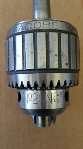 Jacobs #20n ball bearing super chuck drill head