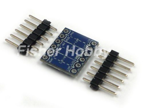 5Pcs 4 Channel IIC I2C Logic Level Converter Bi-Directional Module 5V to 3.3V