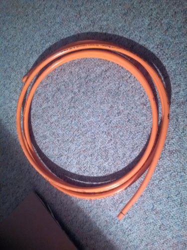 3/8&#034; OD x 10+&#039; Muller Orange Streamline OilShield Jacketed Copper Tubing DG06050