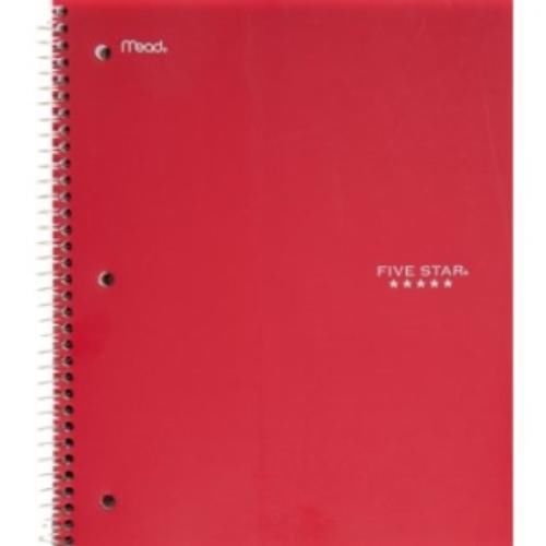 Five Star Scientific Wirebound Notebook - College/quad Ruled - 11&#034; X 8.50&#034; -