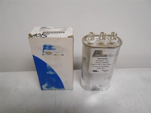 Packard pocfd405 oval dual run capacitor 40+5mfd, 440vac for sale