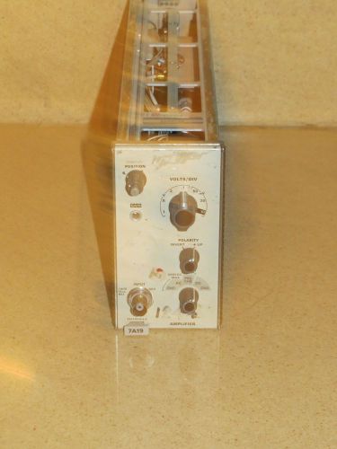 TEKTRONIX 7A19  AMPLIFIER PLUG IN (D4)