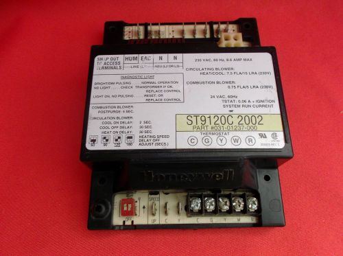 Oem st9120c 2002 honeywell 031-01237-000 control circuit board +free 2days mail+ for sale