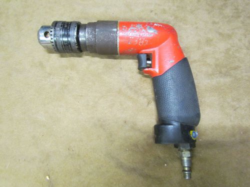 Sioux 1/2&#034; Chuck Pneumatic Air Drill 1A50ESB 2600RPM No Key Made In USA