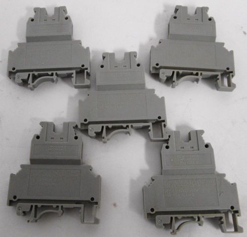 (5) Phoenix Contact Type UKK5 Terminal Block 500V