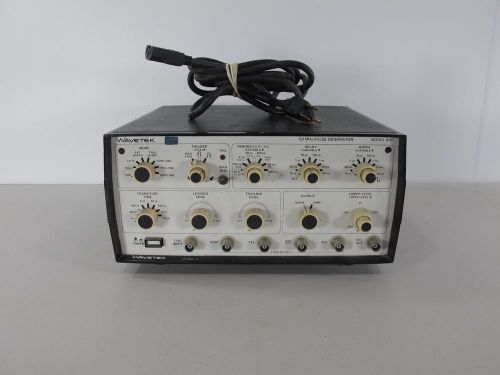 Wavetek 801 50 MHz Pulse Generator with Power Cord