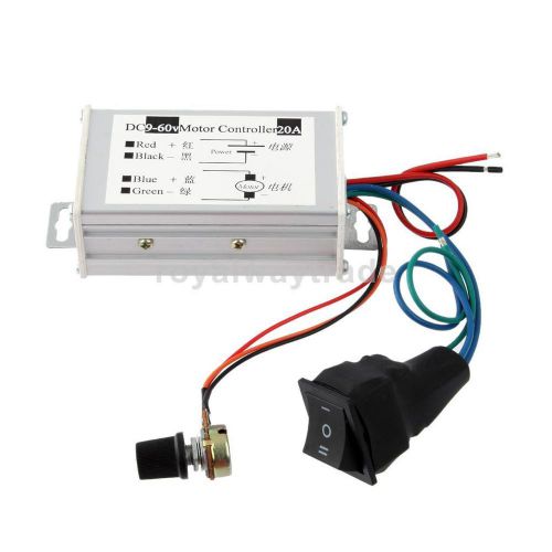 DC 12V 24V 36V 48V PWM Motor Speed Control Switch Controller Test Equipment