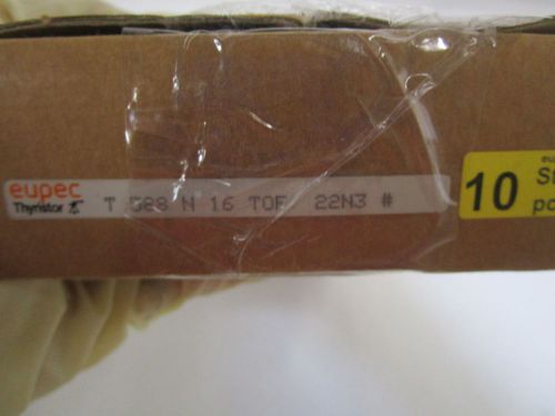 LOT OF 10 EUPEC THYRISTOR MODULE T588N16TOF *NEW IN BOX*