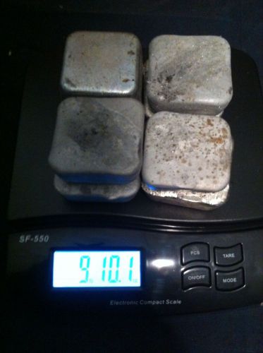 9+ pounds of pewter ingots