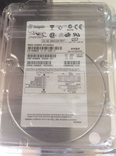 *New* Seagate Cheetah 36ES (ST318406LW) 18.4GB,10KRPM, 3.5&#034; Internal Hard Drive