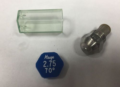 HAGO 2.75 GPH 70° SS SEMI SOLID NOZZLE (27570SS, 23110, 030G2255)