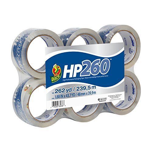 Duck brand hp260 high performance 3.1 mil packaging tape, ...new - free shipping for sale