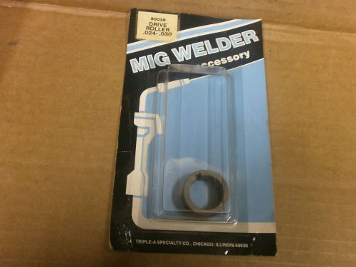 Mig Welder Drive Roller .024, .030  # 90038