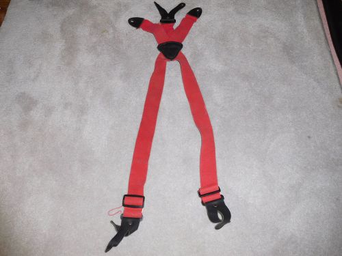 FIREFIGHTER BUNKER SUSPENDERS